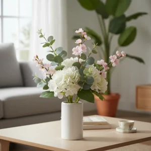 Artificial Flower Vase Set