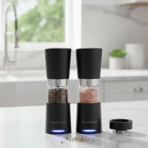 Automatic Electric Salt & Pepper Grinder (Set of 2)