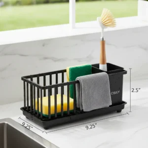 stainless steel sink sponge holder